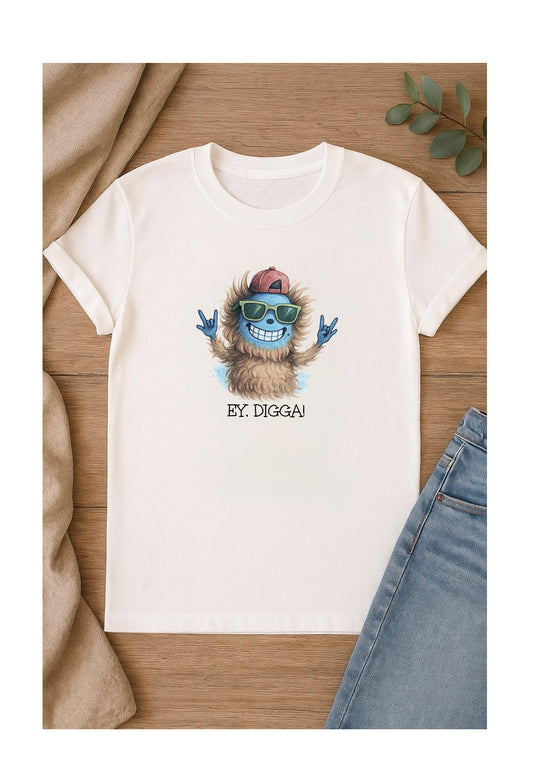 DTF Bügelbild Monster Bruder, cooles Monster Motiv für Kinder, personalisierbar mit Name oder Spruch, ideal für Shirts, Hoodies und Geschwister-Outfits